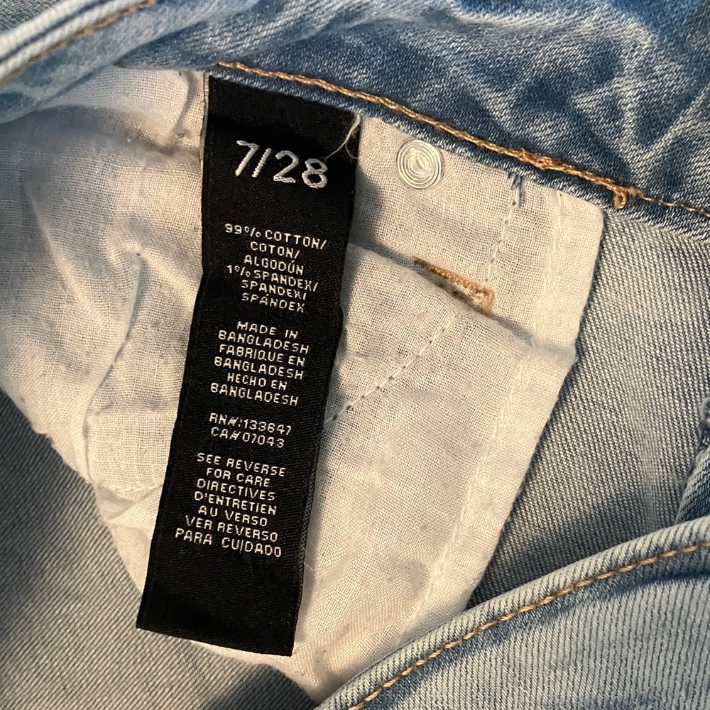 Kendall & Kylie Sky Blue Ankle Jeans - Size 7x28 - Picture 10 of 12